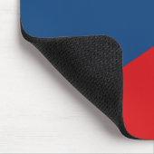 Tapis De Souris Drapeau de la République tchèque (Coin)