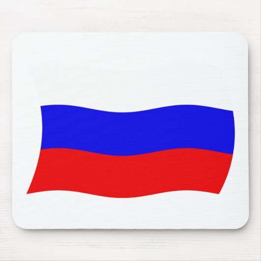 Tapis de souris Drapeau de la Russie (Devant)
