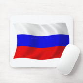 Tapis de souris Drapeau de la Russie (Avec souris)