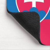 Tapis De Souris Drapeau de la Slovaquie (Coin)