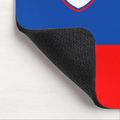 Tapis De Souris Drapeau de la Slovénie (Coin)