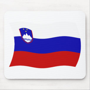 Tapis de souris Drapeau de la Slovénie