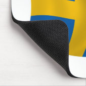 Tapis de souris Drapeau de la Suède (Coin)