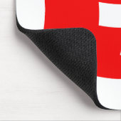Tapis de souris Drapeau de la Suisse (Coin)