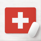 Tapis De Souris Drapeau de la Suisse (Avec souris)