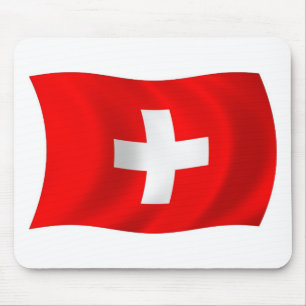 Tapis de souris Drapeau de la Suisse