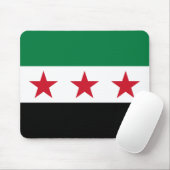 Tapis De Souris Drapeau de la Syrie (Avec souris)
