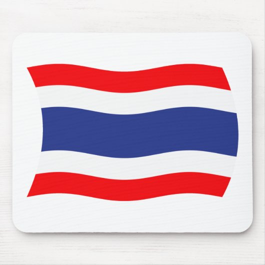Tapis de souris Drapeau de la Thaïlande (Devant)