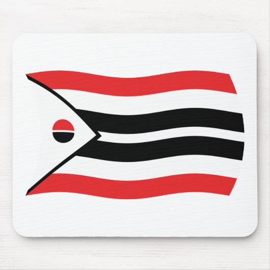 Tapis De Souris Drapeau de la tribu Arapaho Mousepad (Devant)