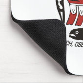 Tapis De Souris Drapeau de la tribu Makah Mousepad (Coin)
