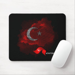 Tapis De Souris Drapeau de la Turquie