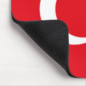 Tapis De Souris Drapeau de la Turquie Mousepad (Coin)
