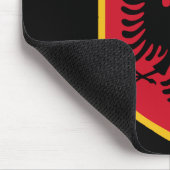 Tapis De Souris Drapeau de l'Albanie (Coin)