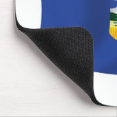 Tapis de souris Drapeau de l'Alberta (Coin)