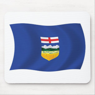 Tapis De Souris Drapeau de l'Alberta Mousepad