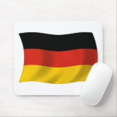 Tapis de souris Drapeau de l'Allemagne (Avec souris)