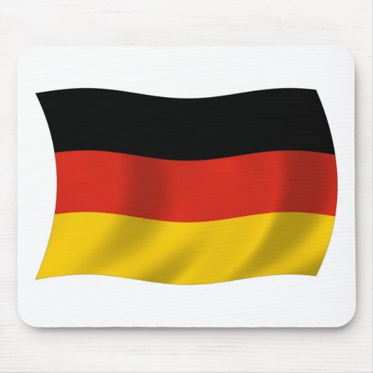 Tapis de souris Drapeau de l'Allemagne (Devant)