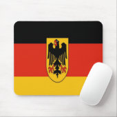Tapis De Souris Drapeau de l'Allemagne (Avec souris)