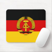 Tapis De Souris Drapeau de l'Allemagne de l'Est (Avec souris)