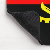 Tapis De Souris drapeau de l'angola mousepad (Coin)