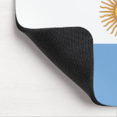Tapis De Souris Drapeau de l'Argentine (Coin)
