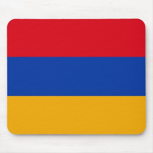 Tapis De Souris Drapeau de l'Arménie (Devant)