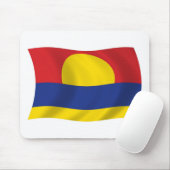 Tapis de souris Drapeau de l'atoll de Palmyra (Avec souris)