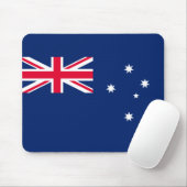 Tapis De Souris Drapeau de l'Australie (Avec souris)