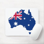 Tapis De Souris Drapeau de l'Australie Style Design (Avec souris)