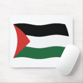 Tapis de souris Drapeau de l'Autorité palestinienn (Avec souris)