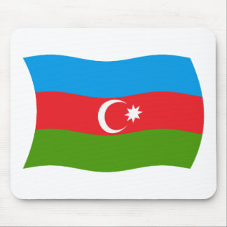 Tapis de souris Drapeau de l'Azerbaïdjan