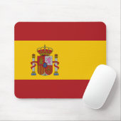 Tapis De Souris Drapeau de l'Espagne (Avec souris)