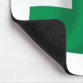 Tapis de souris Drapeau de l'Espéranto (Coin)