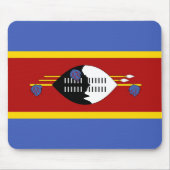 Tapis De Souris Drapeau de l'Eswatini (Devant)
