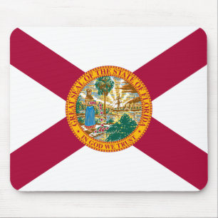 Tapis De Souris Drapeau de l'État de Floride