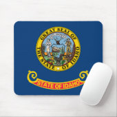 Tapis De Souris Drapeau de l'État de l'Idaho (Avec souris)
