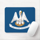Tapis De Souris Drapeau de l'État de Louisiane (Avec souris)