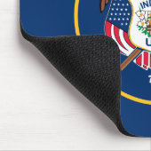 Tapis De Souris Drapeau de l'État de l'Utah (Coin)