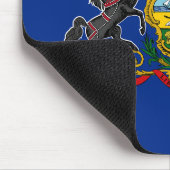 Tapis De Souris Drapeau de l'État de Pennsylvanie (Coin)