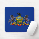 Tapis De Souris Drapeau de l'État de Pennsylvanie (Avec souris)