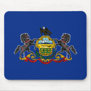 Tapis De Souris Drapeau de l'État de Pennsylvanie