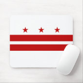 Tapis De Souris Drapeau de l'État de Washington DC (Avec souris)