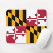 Tapis De Souris Drapeau de l'État du Maryland (Avec souris)