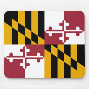 Tapis De Souris Drapeau de l'État du Maryland