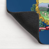 Tapis De Souris Drapeau de l'État du Vermont (Coin)