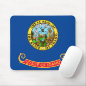 Tapis De Souris Drapeau de l'Idaho (Avec souris)