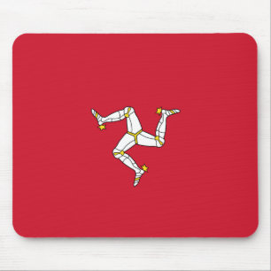 Tapis De Souris Drapeau de l'île de Man