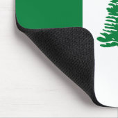 Tapis De Souris Drapeau de l'île Norfolk (Coin)