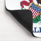 Tapis De Souris Drapeau de l'Illinois (Coin)