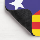 Tapis de Souris Drapeau de l'Indépendance Catalane (Coin)